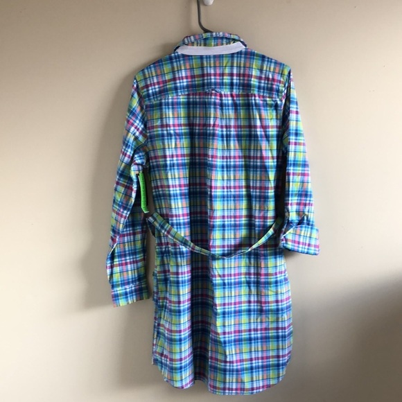 COPY - U.S. Polo assn checkered T-shirt dress - Picture 6 of 7